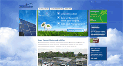 Desktop Screenshot of carport-solar.de